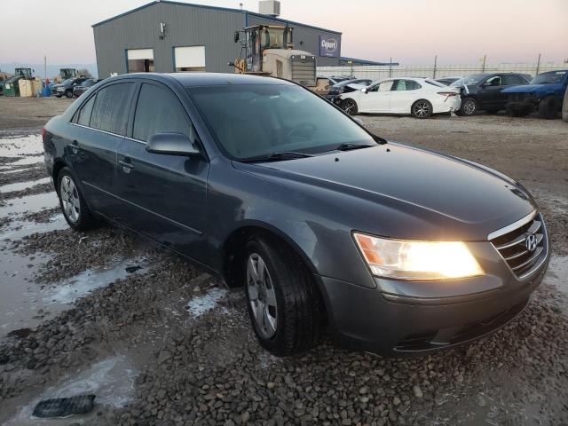 5NPET46F69H446539 - 2009 HYUNDAI SONATA GLS CHARCOAL photo 4