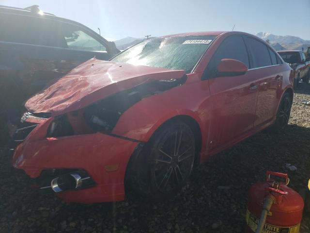 1G1PG5SB2E7328078 - 2014 CHEVROLET CRUZE LTZ RED photo 1