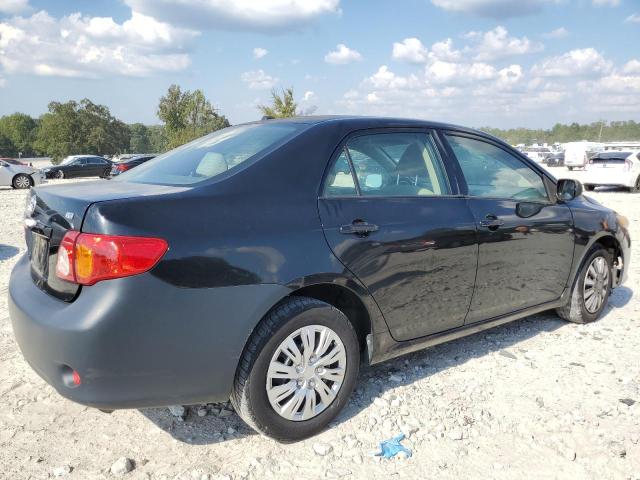 1NXBU4EE4AZ250453 - 2010 TOYOTA COROLLA BASE BLACK photo 3