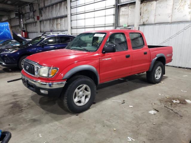5TEGN92N02Z108019 - 2002 TOYOTA TACOMA DOUBLE CAB PRERUNNER RED photo 1