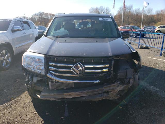 5FNYF4H78DB079421 - 2013 HONDA PILOT EXLN BLACK photo 5