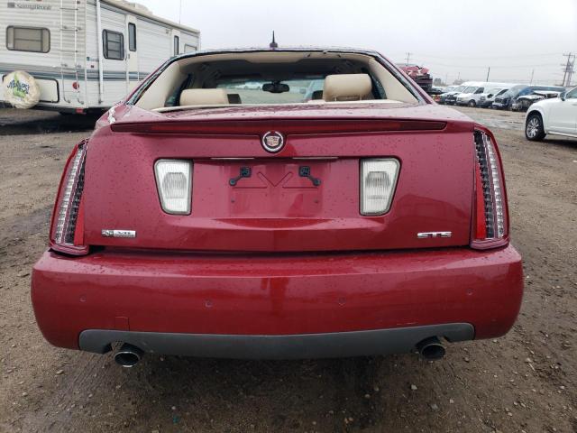 1G6DC67A150169660 - 2005 CADILLAC STS RED photo 6