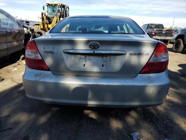 4T1BE32K63U723449 - 2003 TOYOTA CAMRY LE SILVER photo 6