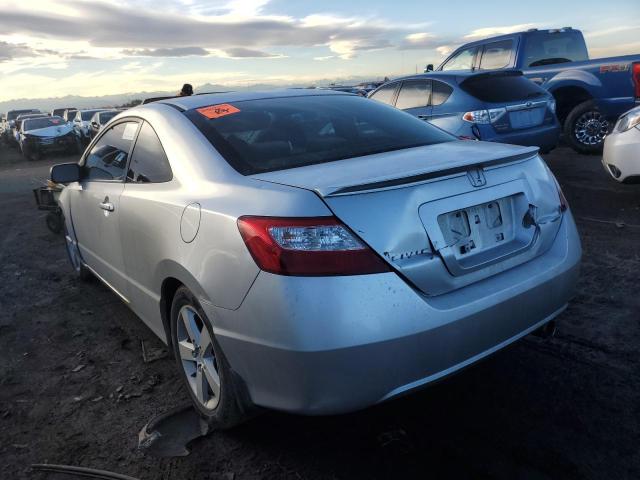 2HGFG12887H519061 - 2007 HONDA CIVIC EX SILVER photo 2