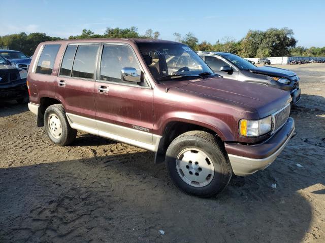 JACDH58W3P7903811 - 1993 ISUZU TROOPER LS BURGUNDY photo 4