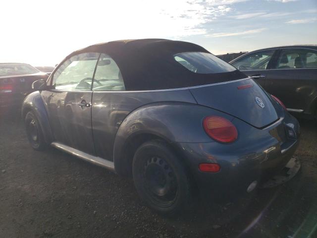 3VWBM31Y24M338986 - 2004 VOLKSWAGEN NEW BEETLE GL 灰色 照片 2