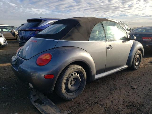 3VWBM31Y24M338986 - 2004 VOLKSWAGEN NEW BEETLE GL 灰色 照片 3