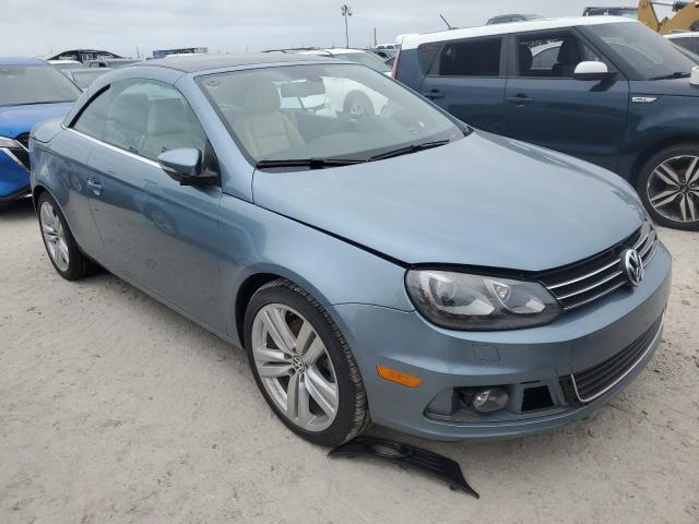 WVWFW8AH5EV003854 - 2014 VOLKSWAGEN EOS LUX 蓝色 照片 4