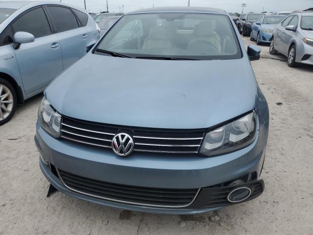 WVWFW8AH5EV003854 - 2014 VOLKSWAGEN EOS LUX 蓝色 照片 5