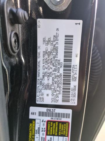 5TFGY5F12EX163509 - 2014 TOYOTA TUNDRA CREWMAX PLATINUM 黑色 照片 12