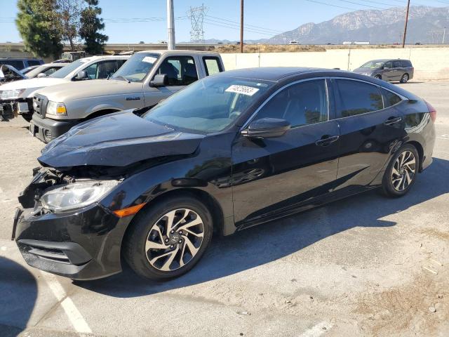 2HGFC2F74HH562364 - 2017 HONDA CIVIC EX BLACK photo 1