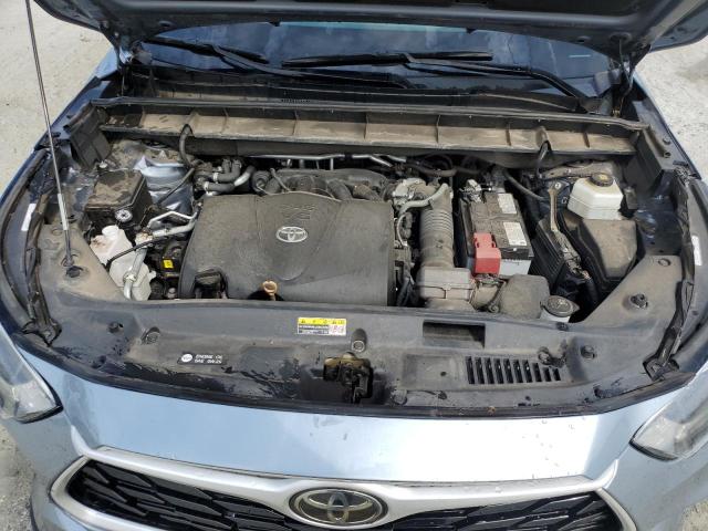 5TDHZRAH8LS020709 - 2020 TOYOTA HIGHLANDER XLE 灰色 照片 12