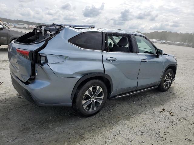 5TDHZRAH8LS020709 - 2020 TOYOTA HIGHLANDER XLE 灰色 照片 3