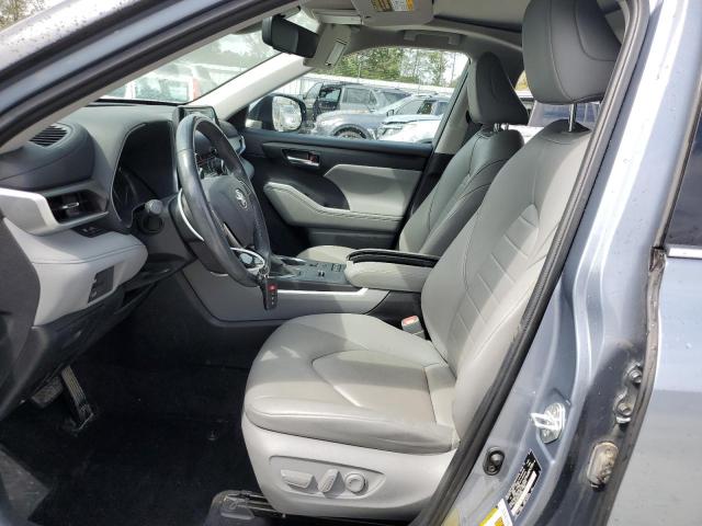 5TDHZRAH8LS020709 - 2020 TOYOTA HIGHLANDER XLE 灰色 照片 7