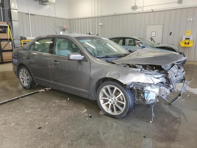 3FAHP0CG5AR172135 - 2010 FORD FUSION SEL GRAY photo 4