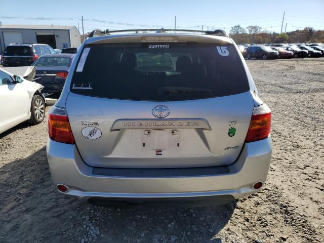 JTEES41A692134457 - 2009 TOYOTA HIGHLANDER SILVER photo 6