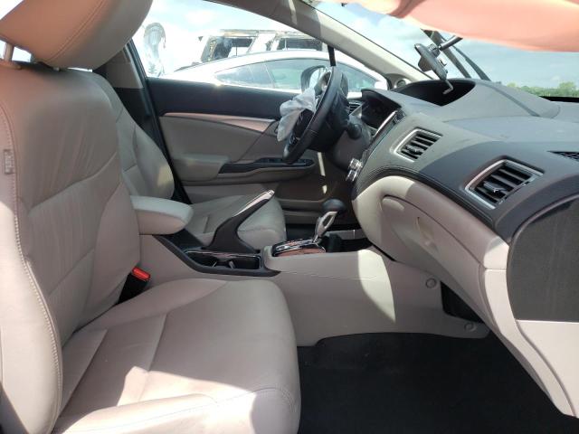 19XFB2F91FE086506 - 2015 HONDA CIVIC EXL შავი ფოტო 5