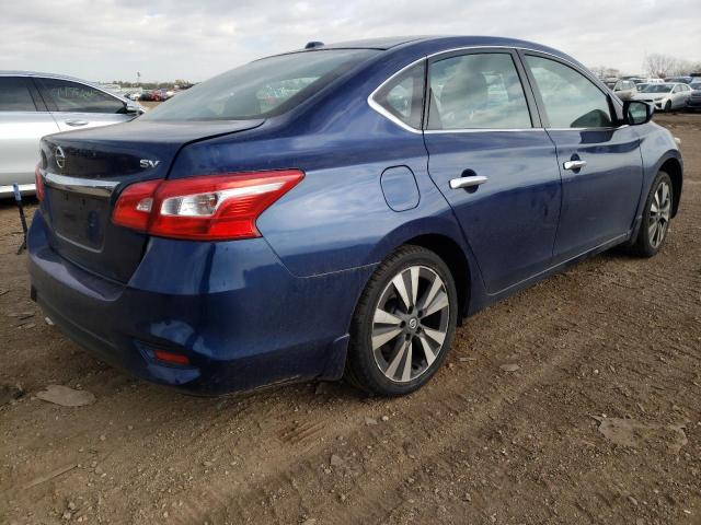 3N1AB7AP3KY451681 - 2019 NISSAN SENTRA S BLUE photo 3