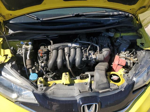 3HGGK5H82FM786648 - 2015 HONDA FIT EX YELLOW photo 11