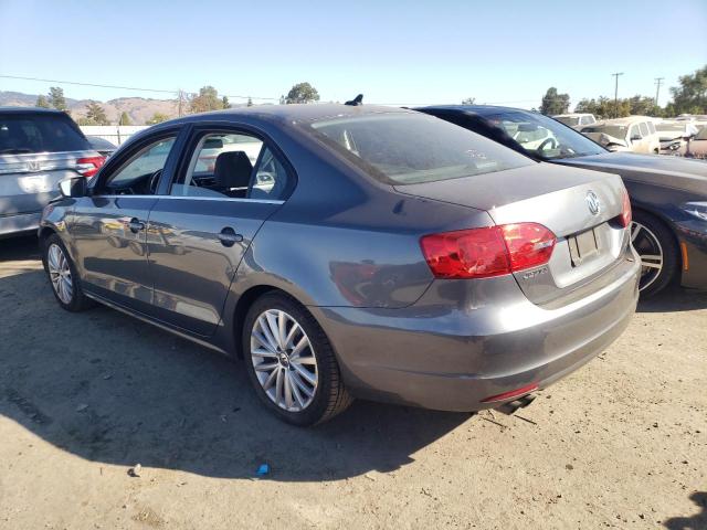 3VWL17AJ0EM393624 - 2014 VOLKSWAGEN JETTA SEL GRAY photo 2