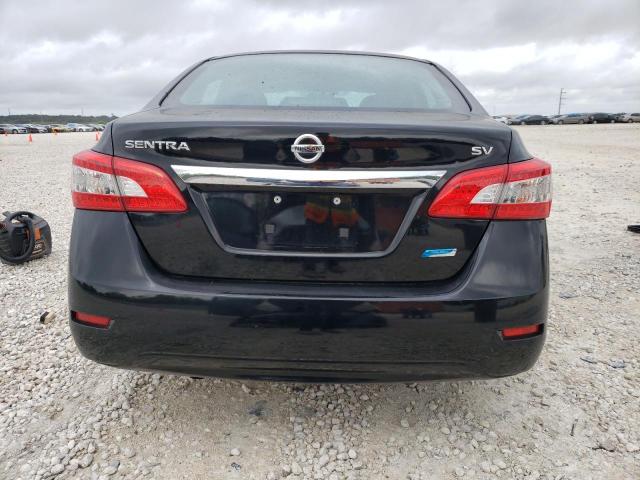 3N1AB7AP3EL691959 - 2014 NISSAN SENTRA S BLACK photo 6