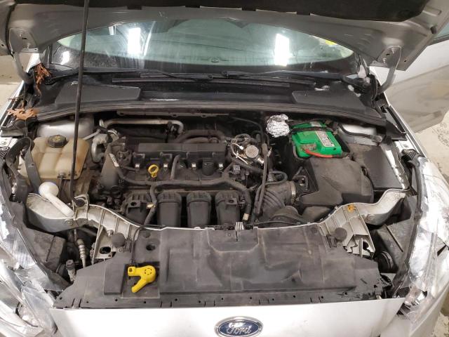 1FADP3K27JL264089 - 2018 FORD FOCUS SE SILVER photo 11