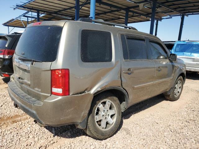 5FNYF4H53BB065955 - 2011 HONDA PILOT EXL GOLD photo 3