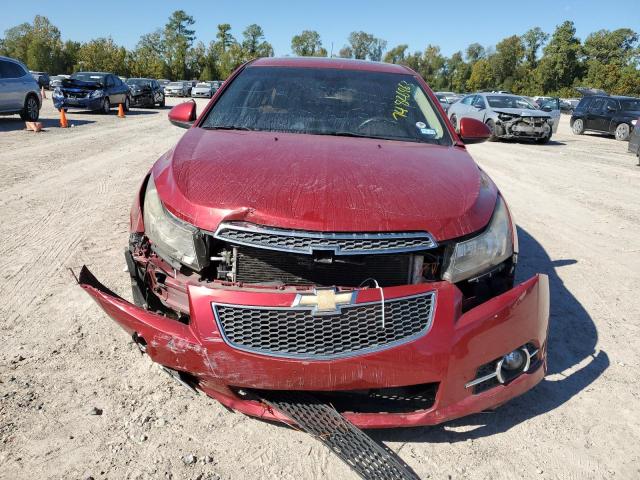 1G1PH5SC5C7176168 - 2012 CHEVROLET CRUZE LTZ RED photo 5