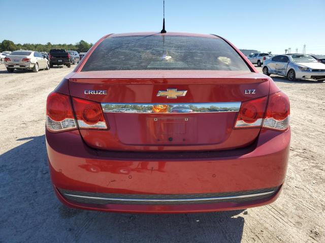 1G1PH5SC5C7176168 - 2012 CHEVROLET CRUZE LTZ RED photo 6