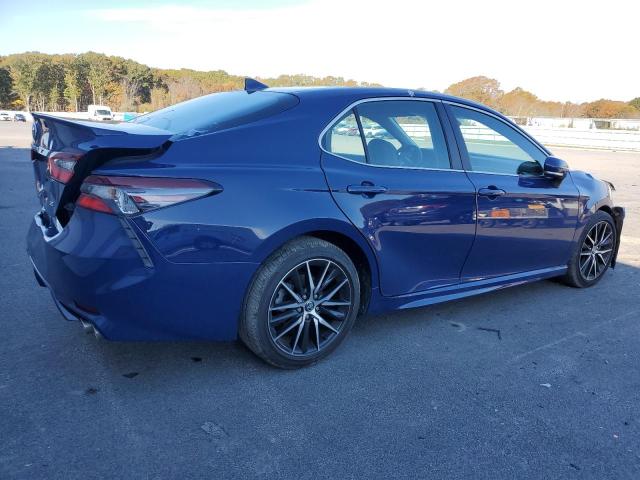 4T1G11AK4PU128659 - 2023 TOYOTA CAMRY SE NIGHT SHADE BLUE photo 3