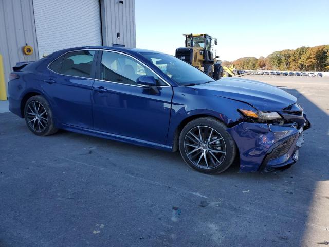4T1G11AK4PU128659 - 2023 TOYOTA CAMRY SE NIGHT SHADE BLUE photo 4