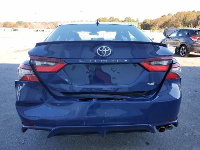 4T1G11AK4PU128659 - 2023 TOYOTA CAMRY SE NIGHT SHADE BLUE photo 6