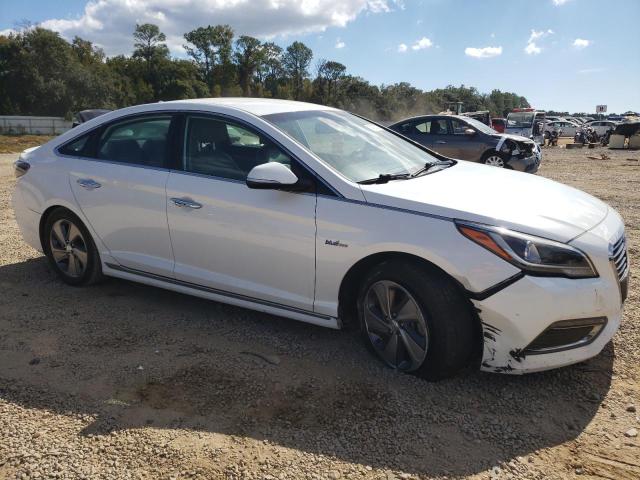 KMHE54L21HA059832 - 2017 HYUNDAI SONATA PLUG-IN HYBRID WHITE photo 4