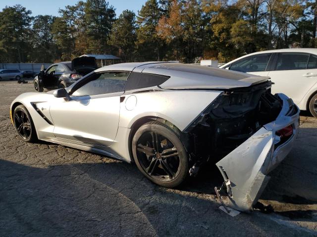 1G1YB2D75G5113982 - 2016 CHEVROLET CORVETTE STINGRAY 1LT SILVER photo 2