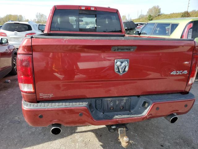 1D7RV1GT1AS261356 - 2010 DODGE RAM 1500 RED photo 6