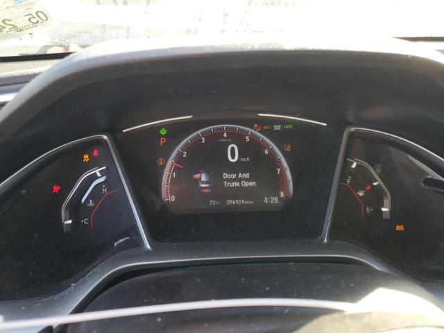 19XFC2F8XKE046245 - 2019 HONDA CIVIC SPORT თეთრი ფოტო 9