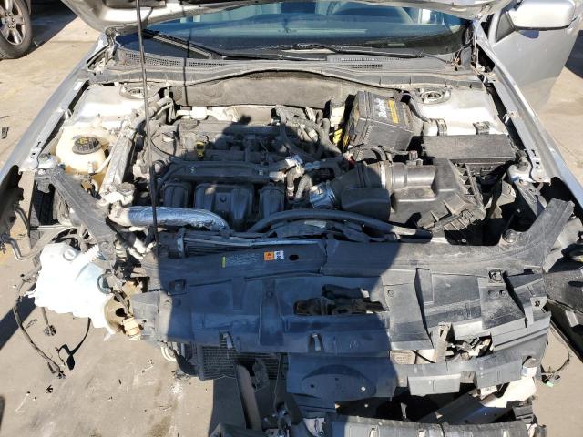 3FAHP0HA5CR340430 - 2012 FORD FUSION SE SILVER photo 11