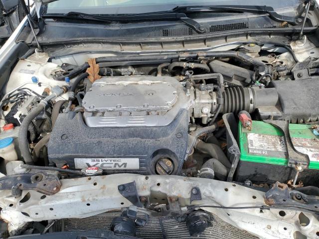 1HGCP3F89CA001218 - 2012 HONDA ACCORD EXL WHITE photo 11