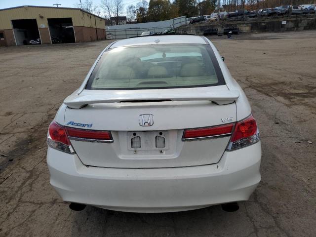 1HGCP3F89CA001218 - 2012 HONDA ACCORD EXL WHITE photo 6