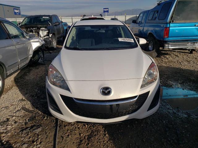 JM1BL1SFXA1333969 - 2010 MAZDA 3 I WHITE photo 5