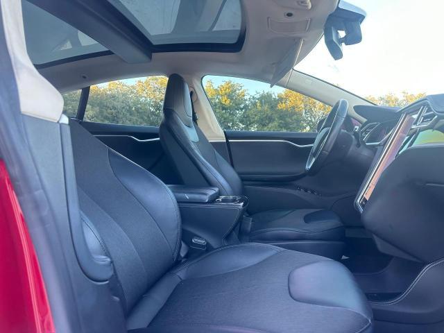 5YJSA1CN9DFP27292 - 2013 TESLA MODEL S Կարմիր լուսանկար 5