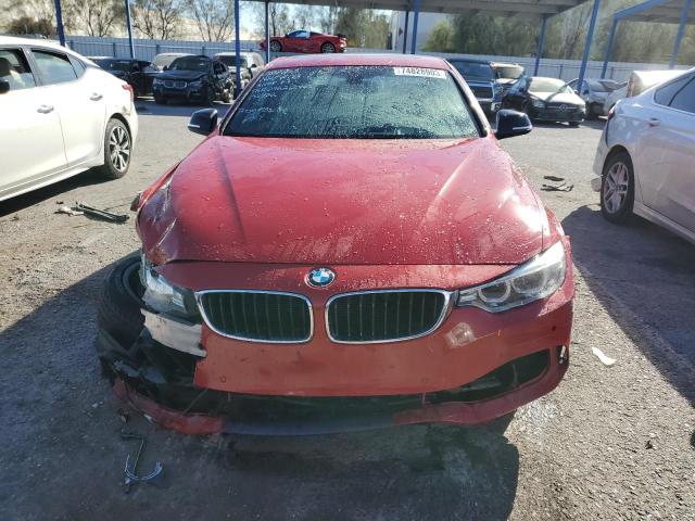 WBA3R1C51GK530134 - 2016 BMW 435 I RED photo 5