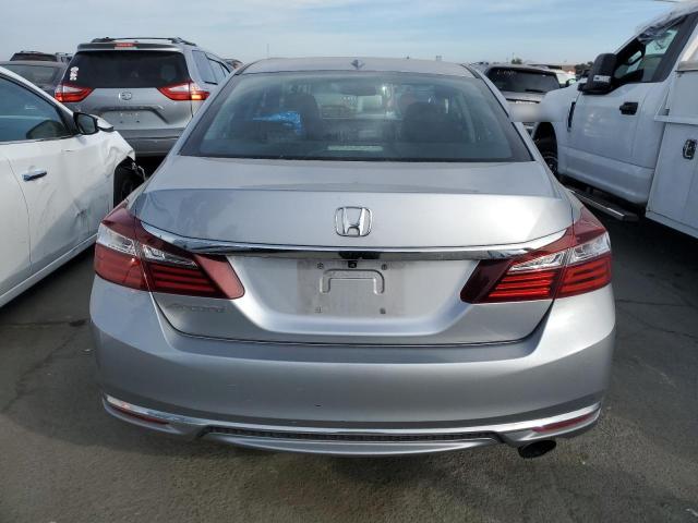 1HGCR2F87HA002573 - 2017 HONDA ACCORD EXL SILVER photo 6