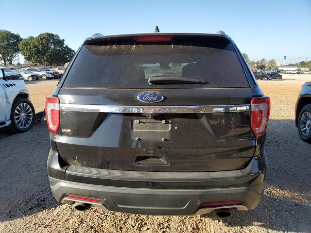 1FM5K7D85JGA91649 - 2018 FORD EXPLORER XLT BLACK photo 6