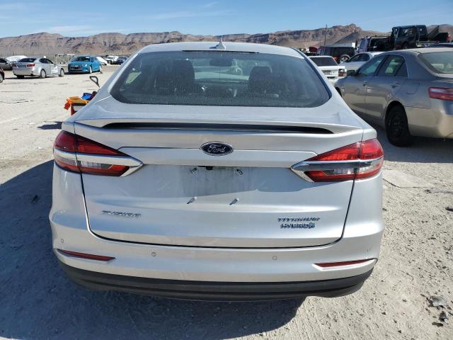 3FA6P0RUXKR110249 - 2019 FORD FUSION TITANIUM SILVER photo 6