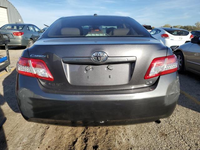 4T4BF3EK3BR164956 - 2011 TOYOTA CAMRY BASE CHARCOAL photo 6