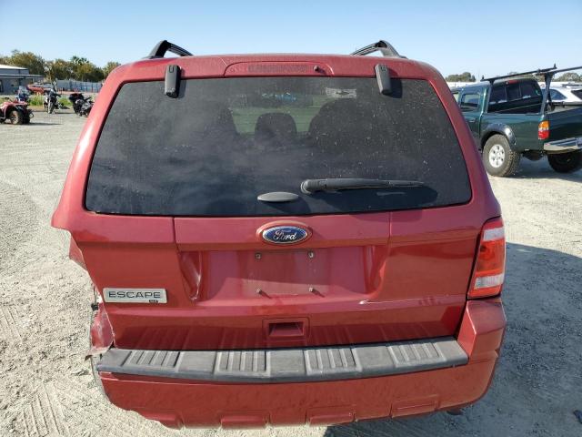 1FMCU9D75CKB78813 - 2012 FORD ESCAPE XLT RED photo 6