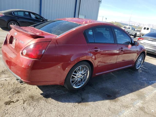 1N4BA41EX7C863166 - 2007 NISSAN MAXIMA SE RED photo 3