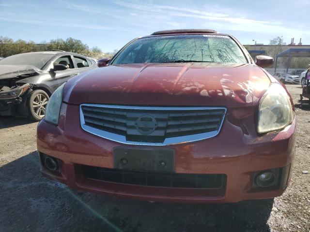 1N4BA41EX7C863166 - 2007 NISSAN MAXIMA SE RED photo 5