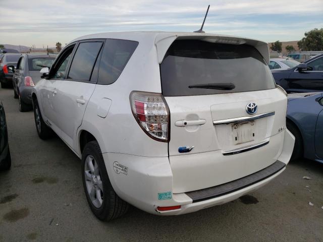 2T3YL4DV5CW001197 - 2012 TOYOTA RAV4 EV WHITE photo 2